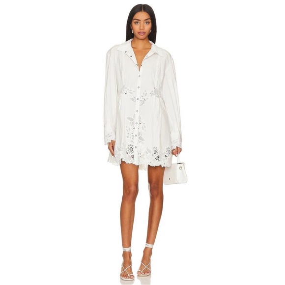 Free People White Constance Dress - Picture 6 of 12